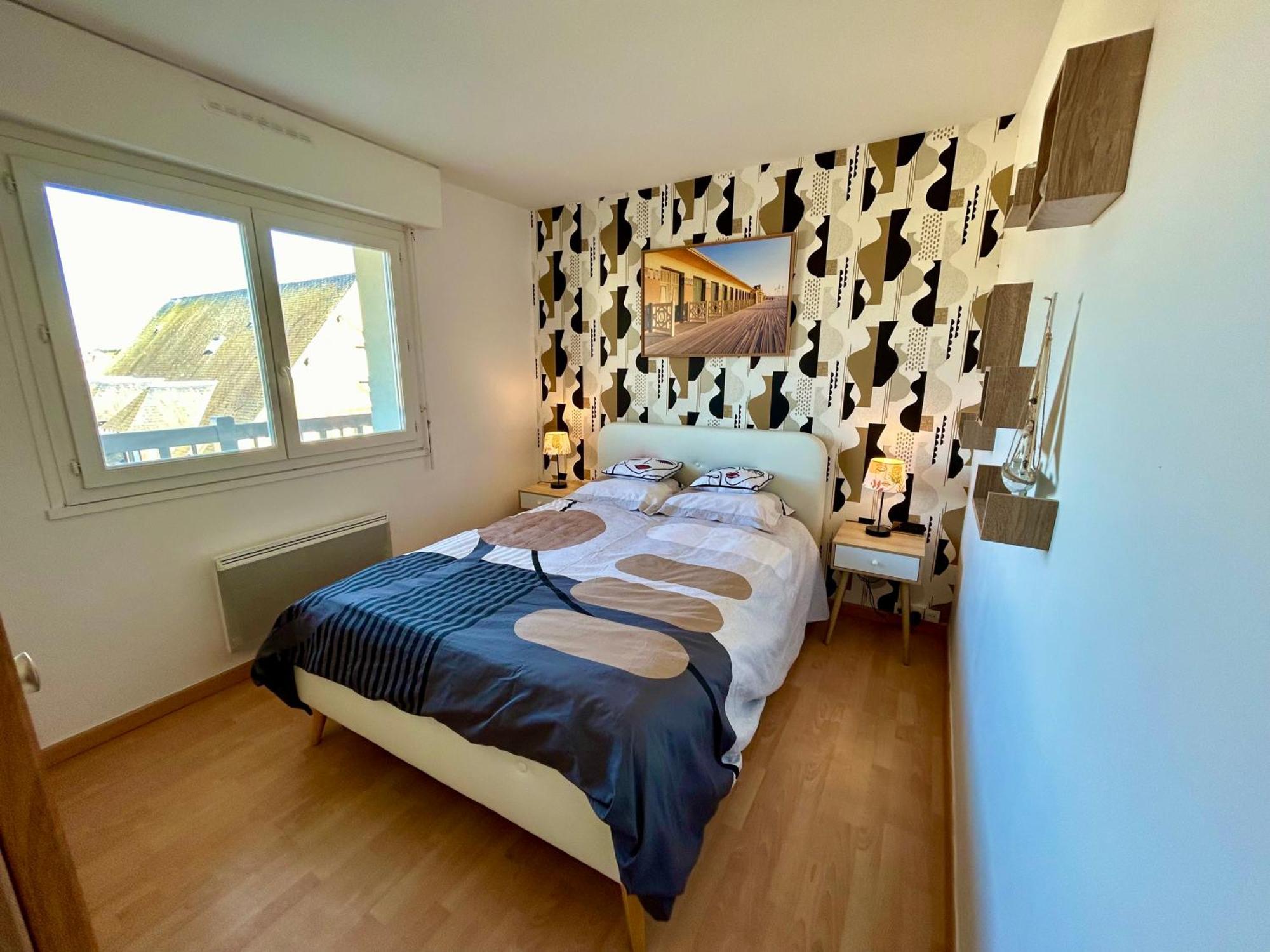 Appartement Vue Mer - 30 M De La Plage - 5 Minutes A Pied Du Centre Ville Et Du Casino Вилер-сюр-Мер Екстериор снимка